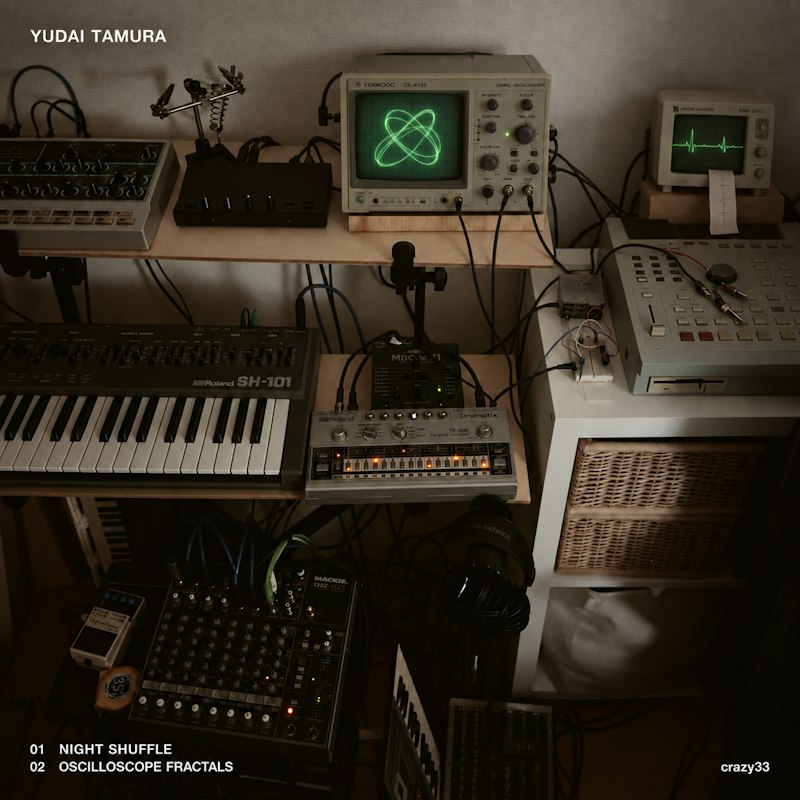 Night Shuffle / Oscilloscope Fractals ジャケット